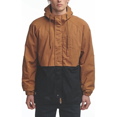 Pánská bunda Globe Storm Rider Blocked Thermal Ja Pecan