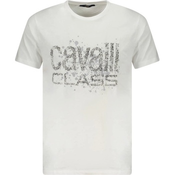 Cavalli class Тениска с къс ръкав cavalli class, Размер XL, Цвят Бял (TXT60DJD060_BI00533)