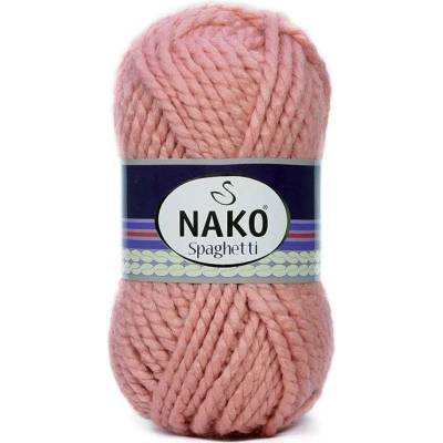 Nako Pletací příze Nako spaghetti 11613 - růžová