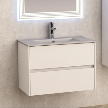 InterCeramic Шкаф за баня InterCeramic ICP 7955 + МИВКА ICC 8066G СИВ MAT (ICP 7955 + МИВКА ICC 8066G СИВ MAT)