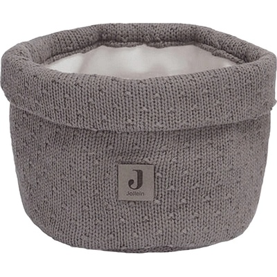 Jollein Кош за съхранение на аксесоари Jollein - Bliss Knit Storm Grey (580-001-65354)