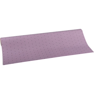 Floristická fólie s tečkou 50cm x 9,1m 13 lila