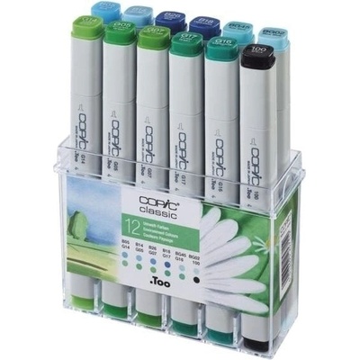 Copic Classic Пълнител за писалка Environment Colours 12 бр (65.3925)