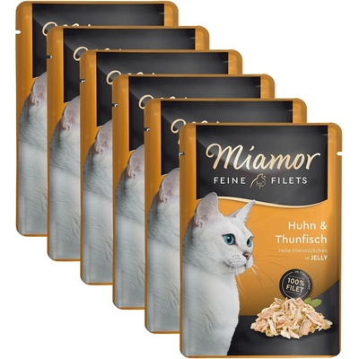 Miamor Feine Filets пиле и риба тон 6 x 100 г