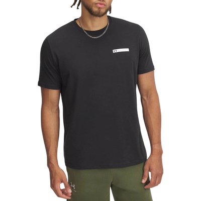 Under Armour UA M LC Strip logo SS černé