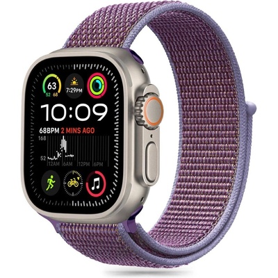 Tech-Protect Найлонова каишка за Apple Watch 6/7/8/9/10/SE/Ultra 1-2 (44/45/46/49 mm) от Tech-Protect Nylon - Lilac (5906302370818)