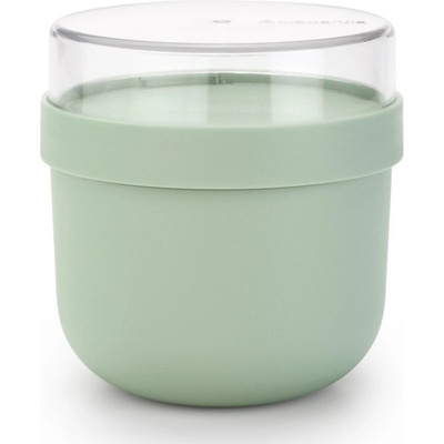 Brabantia Купa за закуска Brabantia Make&Take 1006297, 500+180 мл, Винтово затваряне, Без BPA, Зелен (1006297)