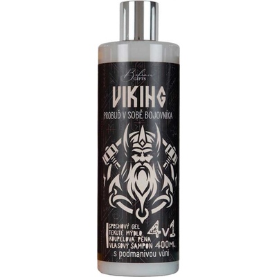 Bohemia Gifts 4v1 Viking sprchový gél, šampón, pena a mydlo 400 ml
