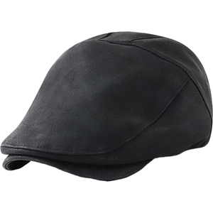 HARAHU Мъжка барета ya-26064 - Черна kp26064