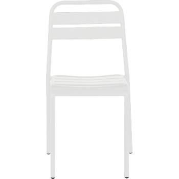 Carmen Метален градински стол aba - бял (3535106)