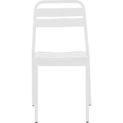 Carmen Метален градински стол aba - бял (3535106)