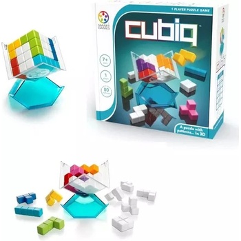 SmartGames Умни игри: Кюбик - игра за развитие на умения с инструкции на унгарски език (19839-182)