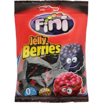 Fini Jelly Berries černice a maliny 90 g
