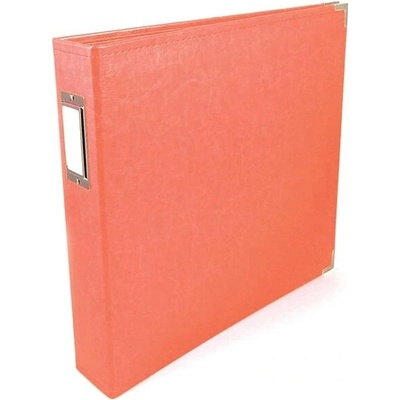 SCRAPBOOKOVÉ ALBUM 12"X12" - WE R MEMORY KEEPERS / CORAL