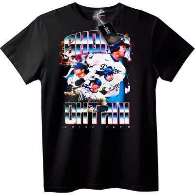 NOONEBRAND Тениска Ohtani 50/50 клуб - M, Black