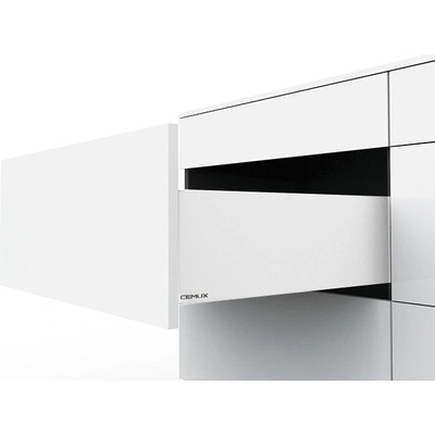 Cemux H Box SLIM bílá H167/350 mm