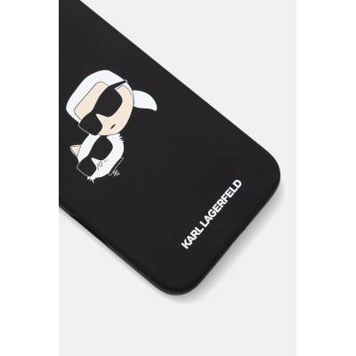 KARL LAGERFELD кейс за телефон iPhone 16 Plus (KLHMP16MSKCHPPLK)