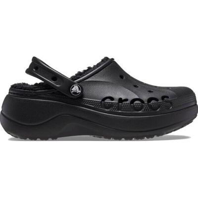 Crocs nazouváky Crocs Classic Platform Lined Clog W 207938 Black