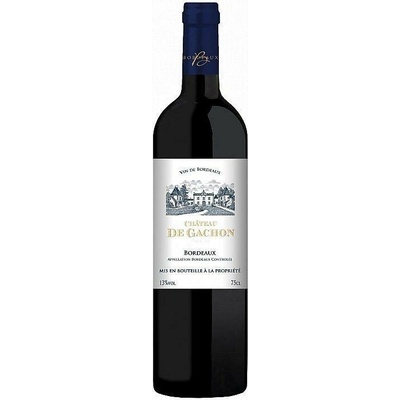 Bordeaux Rouge AOC Chateau De Gachon 2017 13% 0,75 l (holá láhev)
