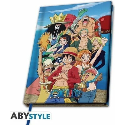 One Piece Zápisník A5 - Straw Hat Crew