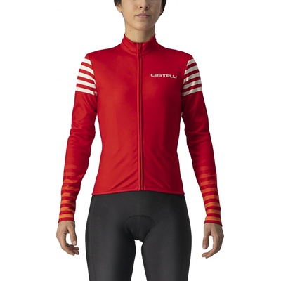 Castelli Autunno W LS Red/White