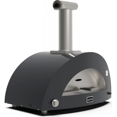 Alfa Forni Moderno 3 Pizza Hybrid Pizza Oven Ardesia Grey