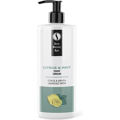 Sara Beauty Spa Masážní balzám na nohy Citrus & Máta 500 ml