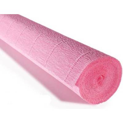 Italský krepový papír Cartotecnica Rossi 180g (50 x 250cm) - růžová 549