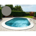 BWT Фолио за басейни Oval 700 x 350 x 150 cm - Grey - Дебелина 0, 8 mm / с клинова лайсна P3 (97G8153605)