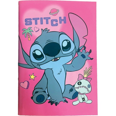 GIM S.A. Linkovaný školní sešit LILO A STITCH Palm B5