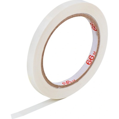 16 ks - Farebná lepiaca páska PVC 9x66 biela