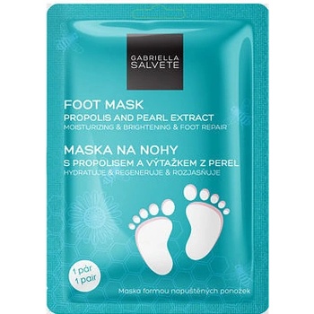 Gabriella Salvete Foot Mask Propolis And Pearl Extract hydratační maska na nohy 1 ks