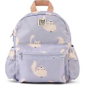 LIEWOOD Детска детска раница Liewood Kid's Andreas Backpack Kids' backpack - Cat / Warm Lilac - размер One Size (508-0766-0511)
