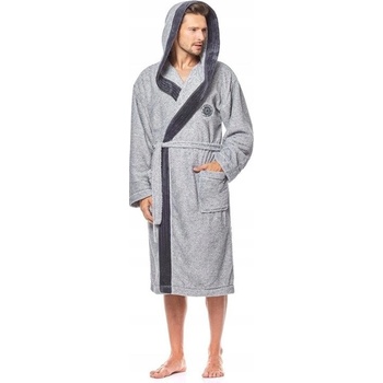 L&L Chlapčenský župan George tmavo sivý