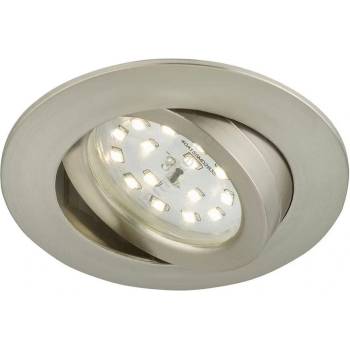 Briloner 7296-012 - LED Димируема лампа за вграждане/6, 5W/230V IP23 хром (BL1697)