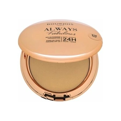 Bourjois Always Fabulous SPF20 Powder Foundation púdrový make-up so zmatňujúcim účinkom 310 7 g