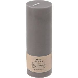 Ego dekor Сива приятелска свещ, време на горене 60 ч Eco - Eco candles by Ego dekor (ZBC-3771063)