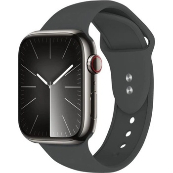 Crong течен силиконов каишка Apple Watch 44/45/46/49 mm графит (CRG-44LQB-GRP) (CRG-44LQB-GRP)