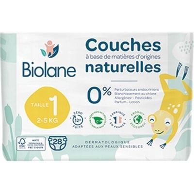 Biolane Jednorazové 1 2-5 kg 27 ks
