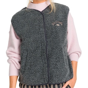 Billabong Дамски поларен елек Billabong Women's Be Happy Vest Fleece vest - Black Sands - размер XL (132-1362-0115)
