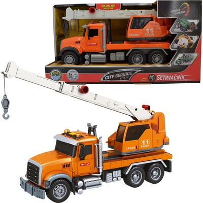 Sparkys CITY SERVICE CAR - nákladní auto s jeřábem 1:14