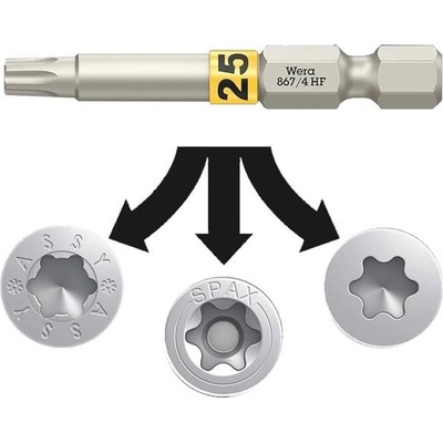 Wera T25x 50mm 05060509001