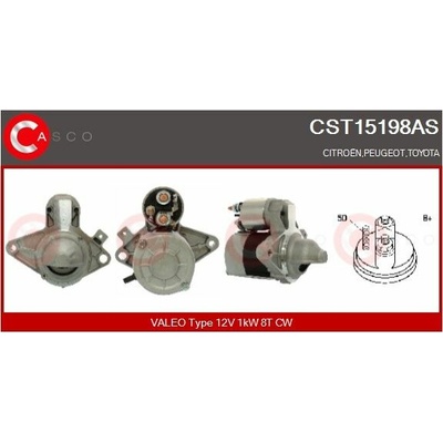 Štartér CASCO Brand New HQ CST15198AS