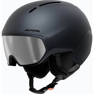 Alpina Скиорска каска Alpina Vizzard Q-Lite midnight grey matt