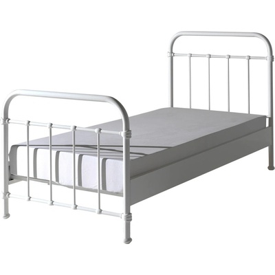 VIPACK Детско легло от бял метал , 90 x 200 cm New York - Vipack (NYBE9014)