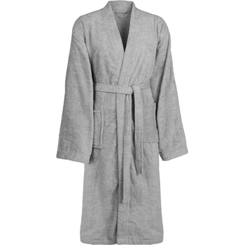 vidaXL Халат за баня KINN Сив M Памук (4100854)