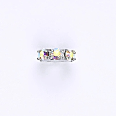 Čištín Korálek 36939730 Stříbrný se swarovski AB krystal P 1371