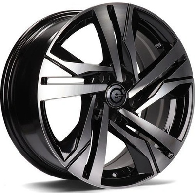 Carbonado Lens 7x16 5x108 ET40 black front polished