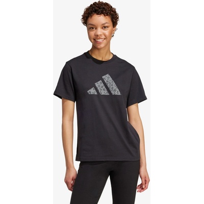 adidas ANIMAL TEE W černá