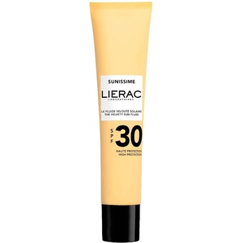 LIERAC Sunissime Кадифен слънцезащитен флуид за лице, SPF30, 40 ml